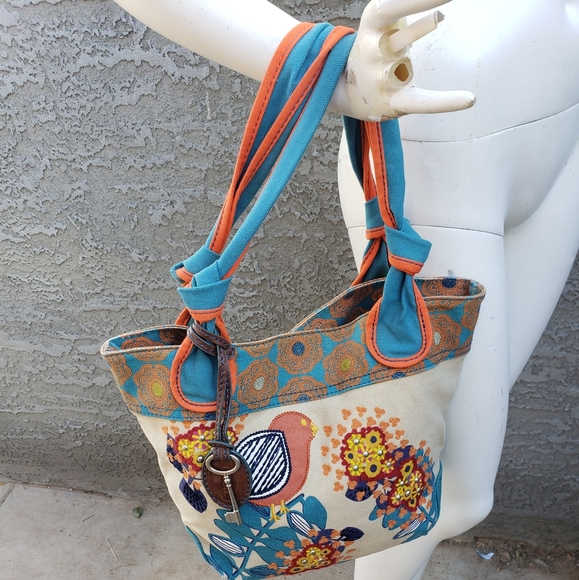 Vintage  long live Fossil Bag - Picture 3 of 11